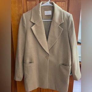 Oak + Fort Beige Coat